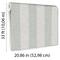 Designs Direct Antibes Linen Stripes Wallpaper